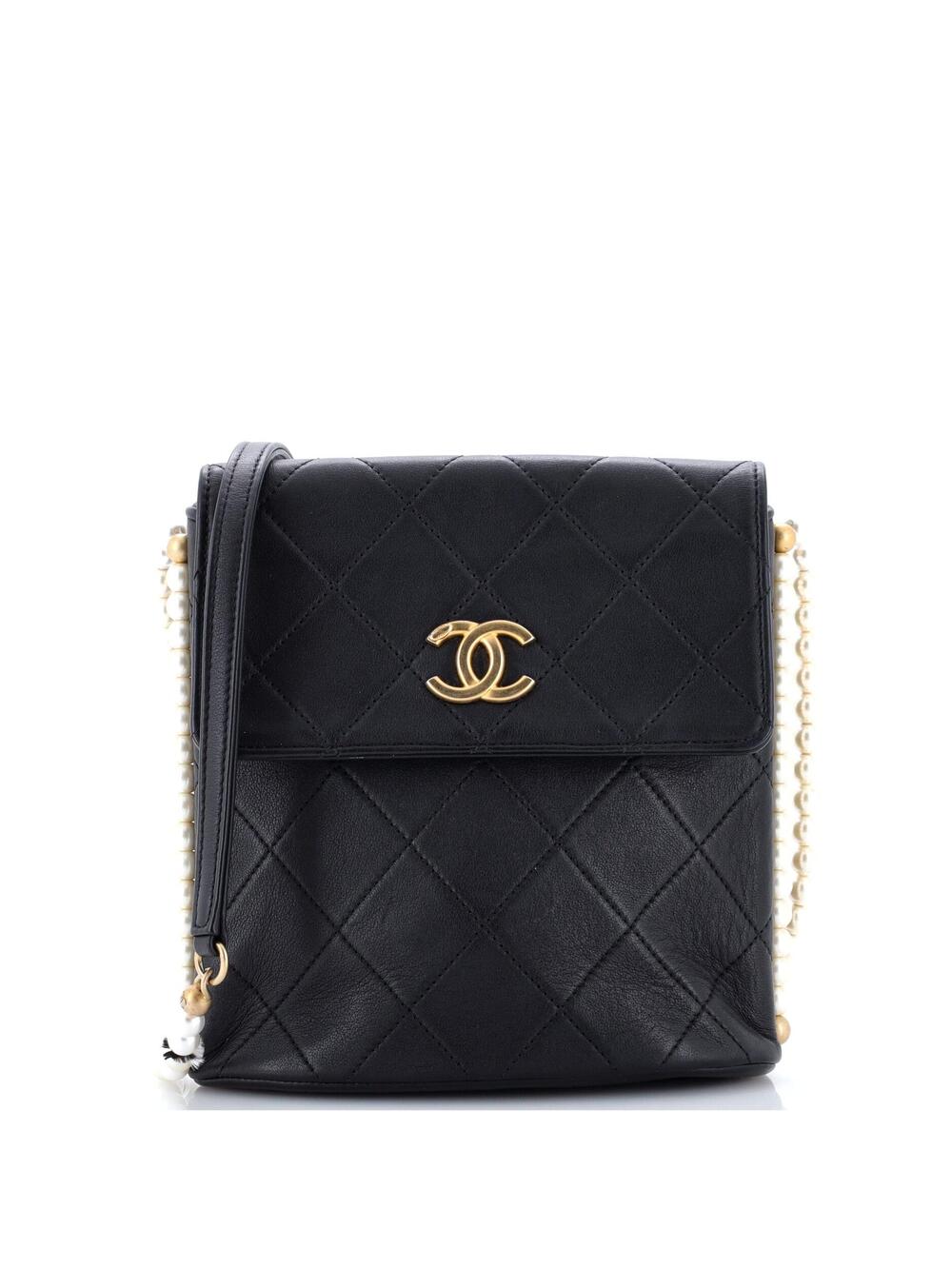 Chanel About Pearls Flap Hobo Quilted #335636C31B